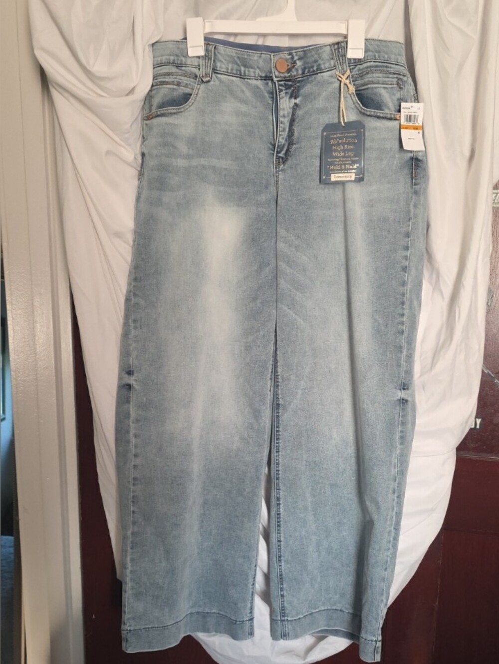 Democracy Light Blue Wide Leg Jeans